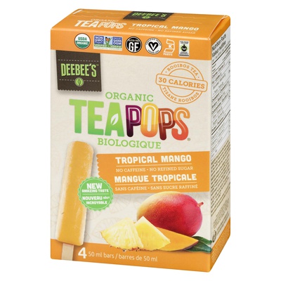 DEEBEES FRUIT POP TROPICAL MANGO
