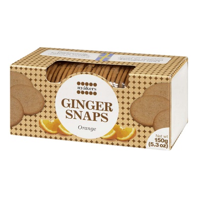 Nyakers - Orange Ginger Snaps