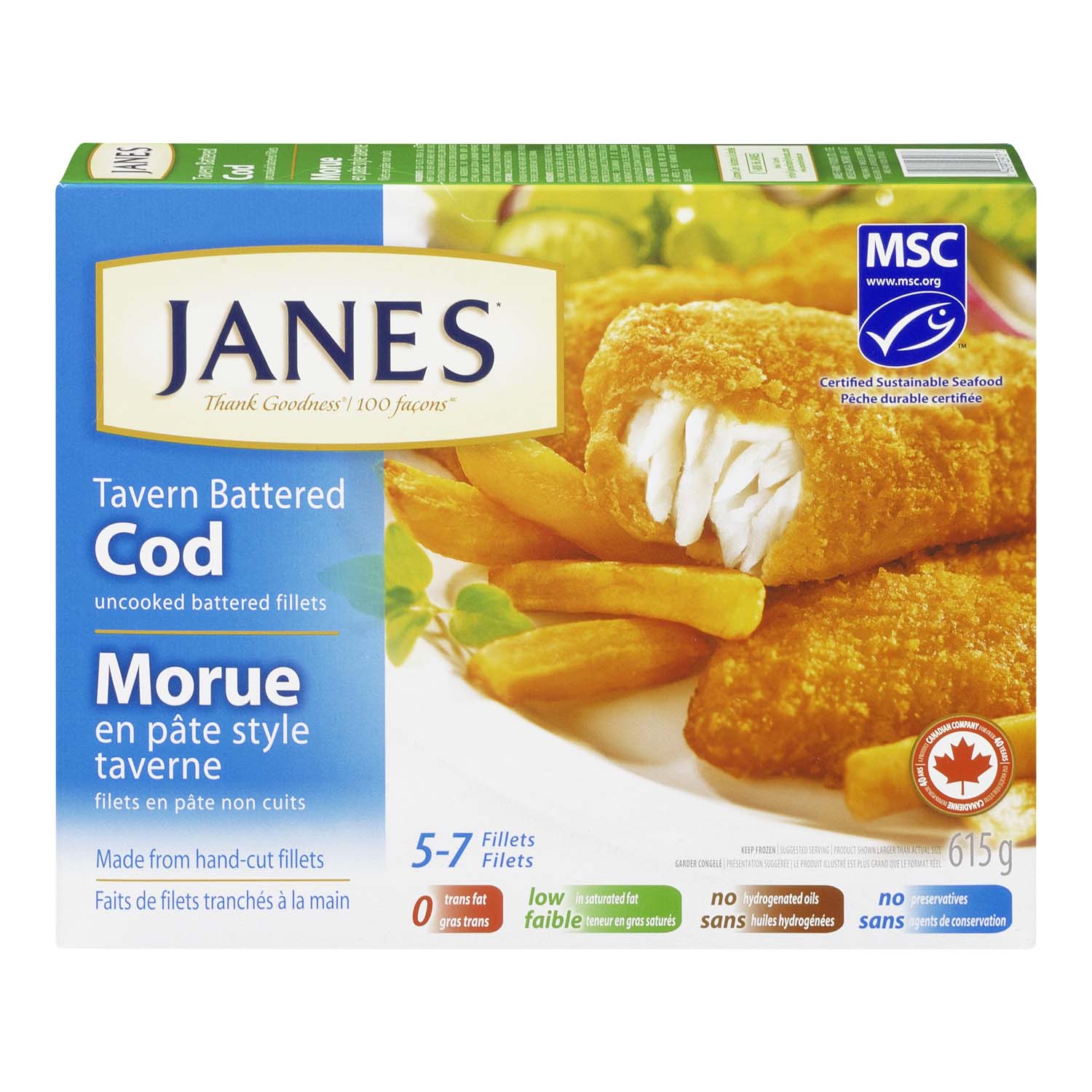 Janes Cod Tavern Battered Stong s Market