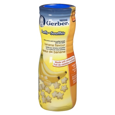 GERBER PUFFS BANANA