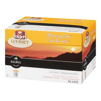 FOLGERS MORNING CAFE K-CUPS
