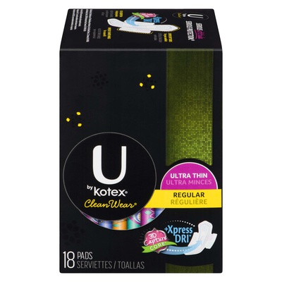 KOTEX PAD ULTRA THIN REGULAR 18'S