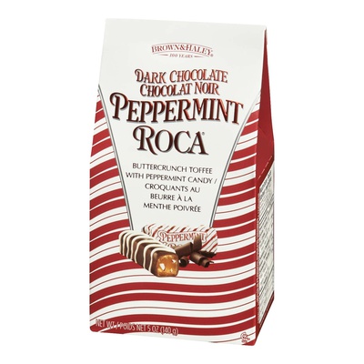 B&H PEPPERMINT ROCA-DK CHOC.
