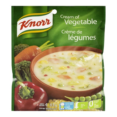KNORR SOUP MIX-CRM OF VEGT