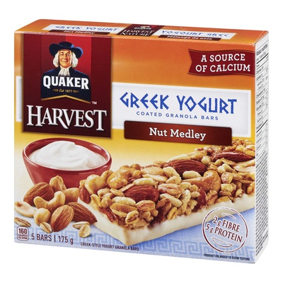 QUAKER HARVEST YOGURT NUT MEDLEY