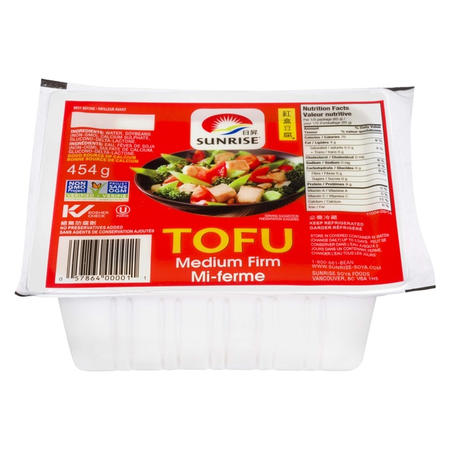 SUNRISE TOFU MEDIUM FIRM (RED) Stong's Market