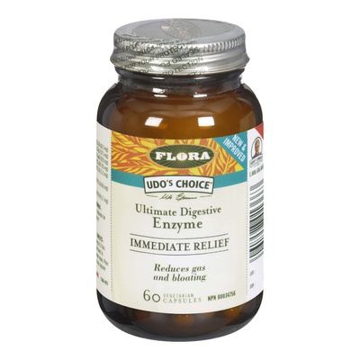 Flora - Udo's Choice Immediate Relief Digestive Enzymes