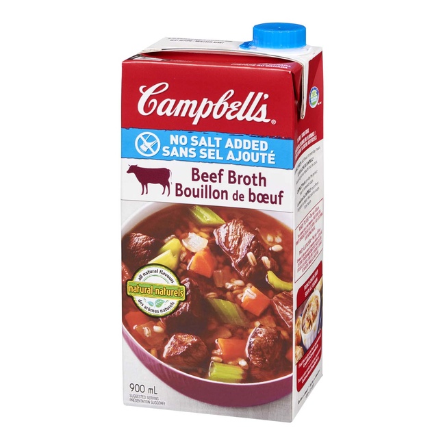 CAMPBELLS BEEF BROTH RTU NO SALT Stong's Market