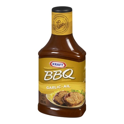 KRAFT BBQ SAUCE-GARLIC