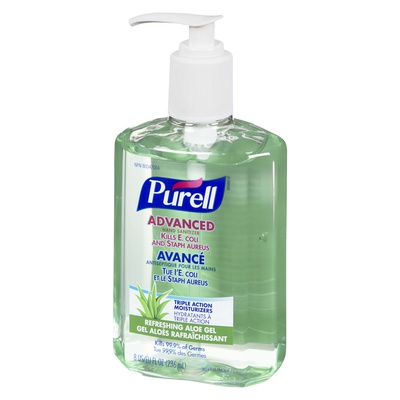 Purell - Advanced Hand Sanitizer Pump, Aloe Gel