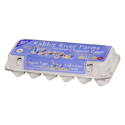 RAB RIV. ORG X/LG BRWN EGGS