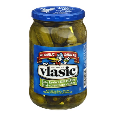 Vlasic - No Garlic Baby Dill Pickles