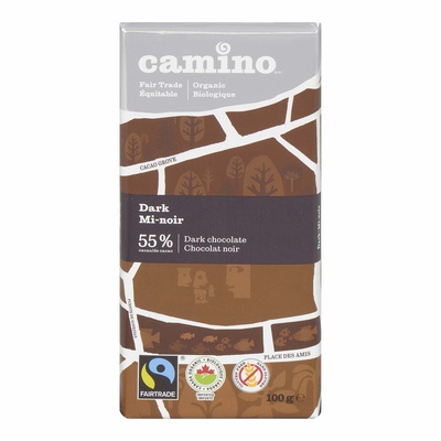 Camino - 55% Cocoa Dark Chocolate Bar