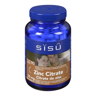 SISU ZINC 30MG