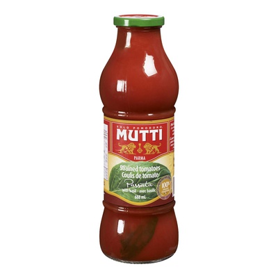 MUTTI STRNED TOMATOES/BASIL