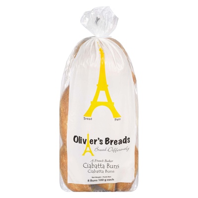 OLIVIER'S CIABATTA BUNS